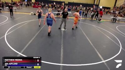 285 lbs Round 5 - Matthew Medina, IL vs Ian Asplund, MN