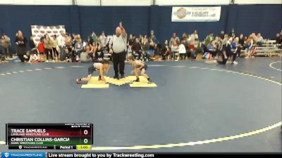 67 lbs Cons. Round 3 - Christian Collins-Garcia, Hawk Wrestling Club vs Trace Samuels, Lakeland Wrestling Club