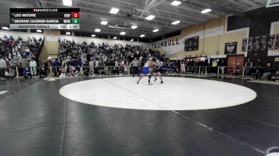 144 lbs Quarterfinal - Leo Moore, Ridgefield vs Geovani Cacerer-Garcia, West Haven