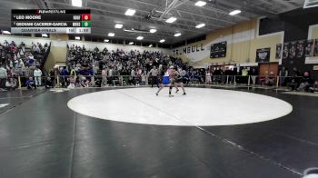 144 lbs Quarterfinal - Leo Moore, Ridgefield vs Geovani Cacerer-Garcia, West Haven