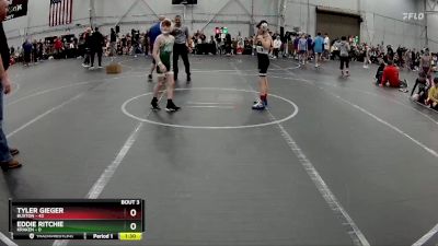 80 lbs Round 2 (4 Team) - Tyler Gieger, Buxton vs Eddie Ritchie, Kraken