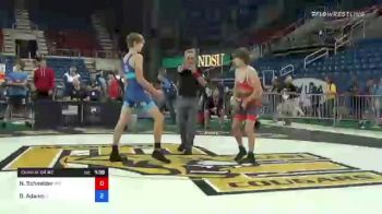 126 lbs Consi Of 64 #2 - Norman Schneider, Missouri vs Darren Adams, Iowa