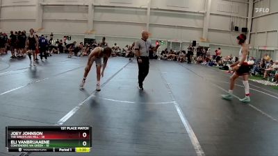 115 lbs Finals (2 Team) - Jackson Snyder, Contenders WA Green vs Karson Williams, The Wrestling Mill