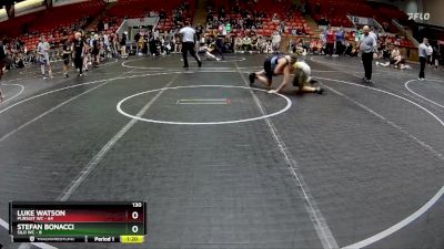 130 lbs Round 1 (8 Team) - Luke Watson, Pursuit WC vs Stefan Bonacci, Silo WC