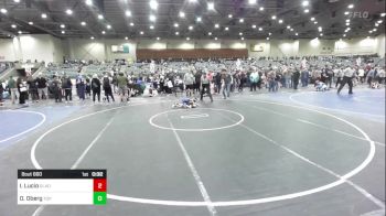 54 lbs Final - Isaiah Lucio, Gladiator WC (FL) vs Owen Oberg, Top Fuelers WC