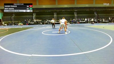 215 lbs Consi Of 16 #2 - Xavier Francis, Yukon vs Matt Watts, Corner Canyon