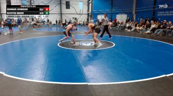 Silver 157 lbs Cons. Round 4 - Gunnar Johnson, Rochester Community & Tech. College vs Scottie Meier, St. Cloud State