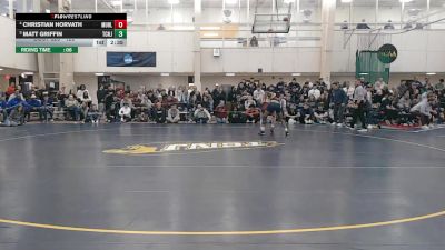 125 lbs 3rd Place Match - Matt Griffin, Tcnj vs Christian Horvath, Muhlenberg