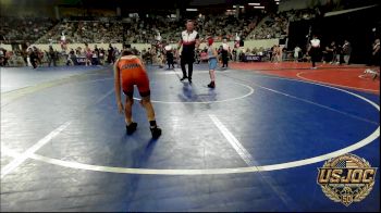 58 lbs Round Of 16 - Kristopher Henry, Powerhouse Gold vs Lynx Lehman, Lexington Wrestling Club