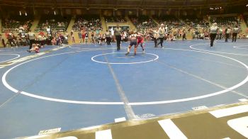 110 lbs Quarterfinal - Luke Jordan, Team Tulsa Wrestling Club vs Madison Ryan, Raw Wrestling Club