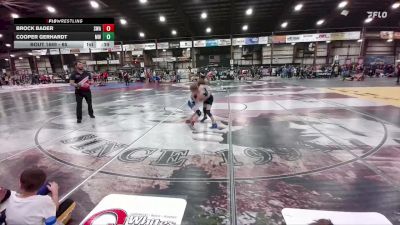 65 lbs Cons. Round 2 - Brock Bader, Siouxland Wrestling Academy vs Cooper Gerhardt, MATPAC Wrestling
