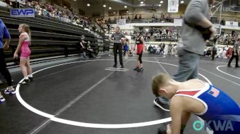 67-70 lbs Rr Rnd 5 - Jasper Barnett, Redskins Wrestling Club vs Jaxon Mounce, Choctaw Ironman Youth Wrestling