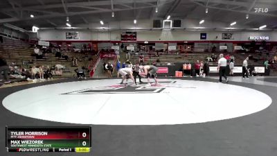 174 lbs Cons. Round 4 - Tyler Morrison, Pitt-Johnstown vs Max Wiezorek, Southwest Minnesota State
