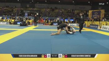 Faris Dean Benlamkadem vs Sebastian Henrik Sonntag 2026 IBJJF European NoGi