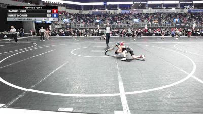 75 lbs Quarterfinal - Samuel King, Rogersville Wrestling Club vs Rhett Morris, Sulphur Junior Storm