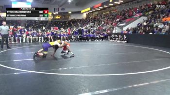 150 lbs Semis - Steve Brandenburg, Lake Mills vs Tyrone Parrow, Jesup