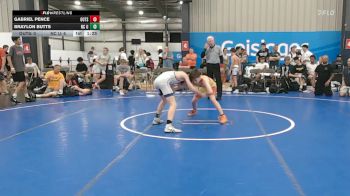 95 lbs Rr Rnd 6 - Gabriel Pence, Outsiders Wrestling Club - BHS vs Braylon Butts, NC United - BHS