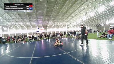 126 lbs Cons. Round 3 - Colt Hanssen, Wasatch Wrestling Club vs Bryson Christenson, Ravage Wrestling Club