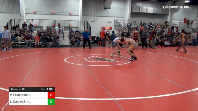 Round Of 16 - Peyton Pridemore, Hilltopper Wrestling Club vs Landon ...