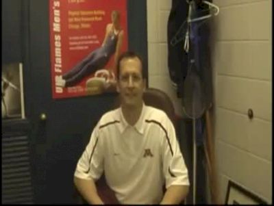 Mike Burns Head Coach University of Minnesota Pre-meet Interview