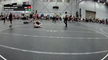 132 lbs Round 3 (6 Team) - Owen Clark, Palm City Thundercats vs Michael Pollaro, Savage WA White