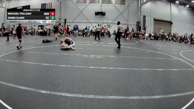 132 lbs Round 3 (6 Team) - Owen Clark, Palm City Thundercats vs Michael Pollaro, Savage WA White