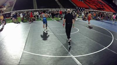 157 lbs Semis - Miles Higgins, Hawaii vs Adrian Gutierrez, Idaho