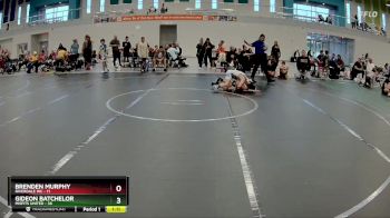 80 lbs Round 2 (6 Team) - Gideon Batchelor, Misfits United vs Brenden Murphy, Riverdale WC