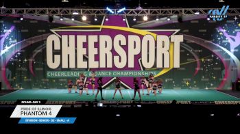 Pride of Illinois - Phantom 4 [2025 L4 Senior - D2 - Small - A Day 3] 2025 CHEERSPORT National All Star Cheerleading Championship