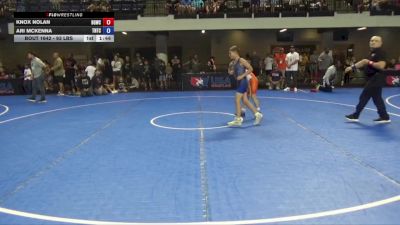 93 lbs Cons. Sub-semis - Knox Nolan, Big Game Wrestling Club vs Ari McKenna, Team Nazar Training Center