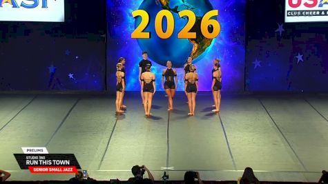 Studio 360 - Run This Town [2026 Senior Small Jazz Prelims] 2026 The Dance Worlds