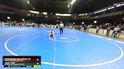 88 lbs Semifinal - Cash Tuni, Dennehotso Boarding School vs Alexander Naccarati-Cholo, Grindhouse Wrestling Club