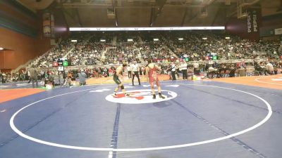 2A-132 lbs Champ. Round 1 - Cody Newton, Big Piney vs TJ Watkins, Tongue River