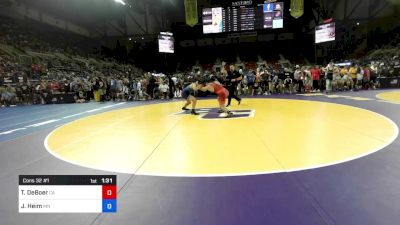 150 lbs Cons 32 #1 - Thomas DeBoer, CA vs Joseph Heim, MN