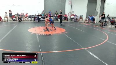 110 lbs Placement Matches (16 Team) - Henry Scott McDoniel, Arkansas vs Ryatt Rodden, Oklahoma Blue