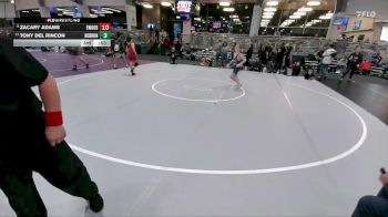 92 lbs Cons. Round 4 - James Triplett, NB Elite Wrestling Club vs Jory New, FM Wrestling Club