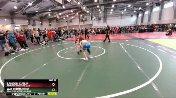 95 lbs Round 4 - Ava Fernandez, Grapevine Wrestling Club vs Landon Cutlip, Team Fox Wrestling Club