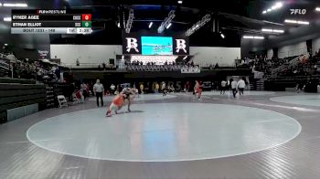 149 lbs Quarterfinal - Ethan Elliot, Southeast Community College vs Ryker Agee, Cowley College