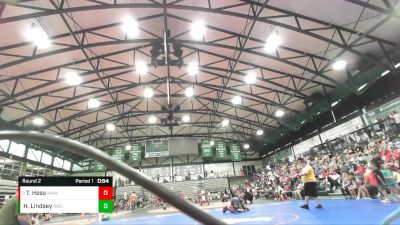 124-130 lbs Round 2 - Tony Hess, Wildcat Wrestling Academy vs Hunter Lindsey, Dwight Wrestling Club