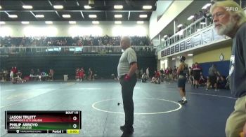 157 lbs Champ. Round 2 - Philip Arroyo, Lemoore College vs Jason Truitt, Sacramento City College