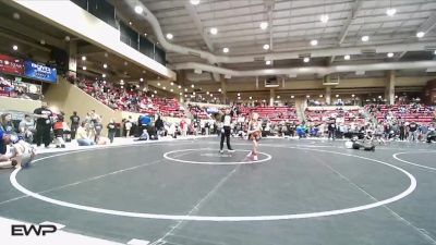 46 lbs Quarterfinal - Rose Davidson, SlyFox vs Liam Sumner, Mile High