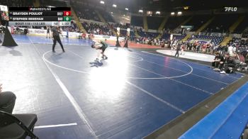 126 lbs Quarterfinal - Brayden Boccia, Milford vs Jisup Shin, Weston