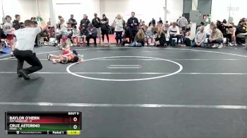56 lbs Round 3 (8 Team) - Cruz Astorino, POWA vs Baylor O`Hern, Mat Warriors