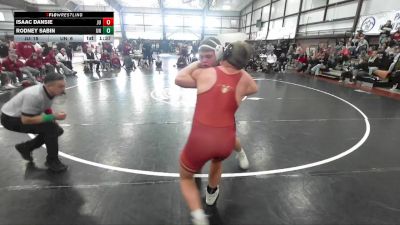 215 lbs Round 5 (8 Team) - Isaac Dansie, Juab vs Rodney Sabin, Uintah