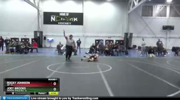 60 lbs Round 1 (8 Team) - Rocky Johnson, 4M vs Joey Brooks, Armory Athletics