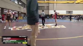 141 lbs Cons. Round 2 - Zach Smith, Ohio Wesleyan vs Zachery Anderson, Baldwin Wallace