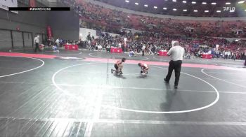 80 lbs Cons. Round 5 - Jax Grapa, Phillips vs Myles Ewing, Richland Center Youth Wrestling