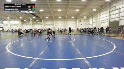 88 lbs Consi Of 8 #2 - Keegan McCarthy, Metro West United WC vs Prins Santana, Providence BTS