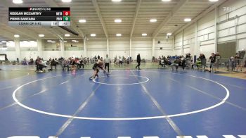 88 lbs Consi Of 8 #2 - Keegan McCarthy, Metro West United WC vs Prins Santana, Providence BTS