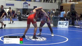 195 lbs Final - Holden Cypher, Millbrook High School vs Zeke Taylor, Perry